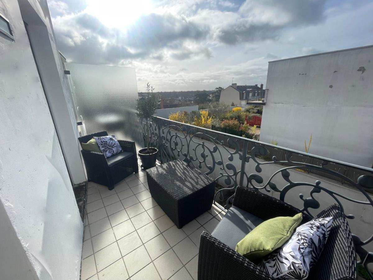 Alp Chartres - Grand Studio Avec Terrasse Et Parking Extérieur photo